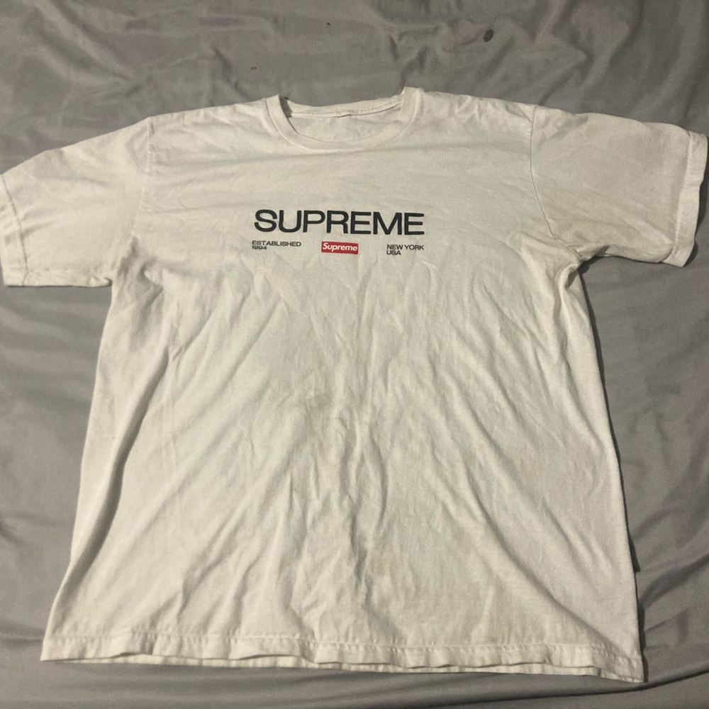 White Supreme T-Shirt